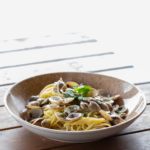 fotografia di Lifestyle - piatto di pasta alle vongole